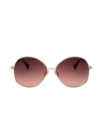MaxMara Damen-Sonnenbrille in Gold/ Braun