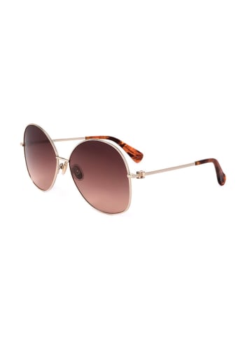 MaxMara Damen-Sonnenbrille in Gold/ Braun