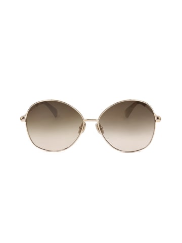 MaxMara Damen-Sonnenbrille in Gold/ Khaki