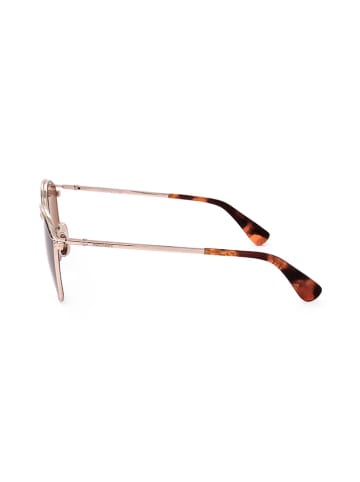 MaxMara Damen-Sonnenbrille in Gold/ Hellbraun