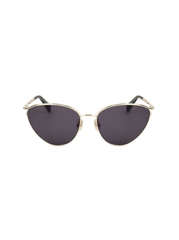 MaxMara Damen-Sonnenbrille in Gold/ Schwarz