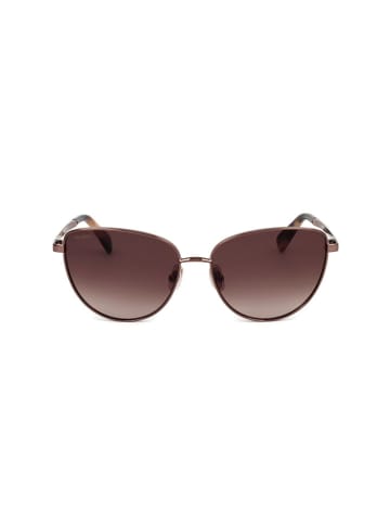 MaxMara Damen-Sonnenbrille in Gold/ Braun