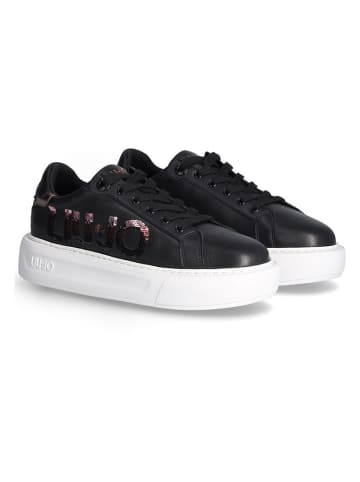 Liu Jo Leren sneakers zwart