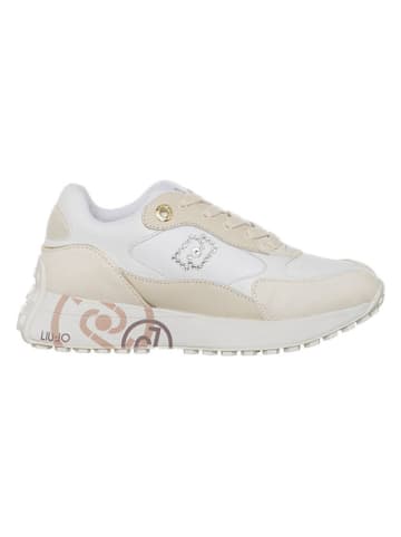 Liu Jo Leren sneakers crème