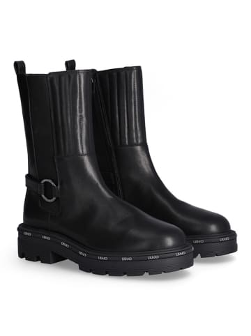 Liu Jo Leren boots zwart