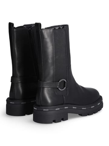 Liu Jo Leren boots zwart