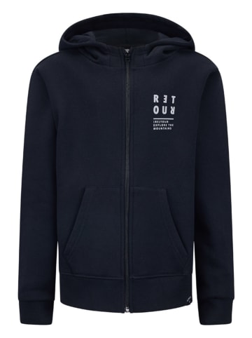 Retour Sweatjacke in Schwarz