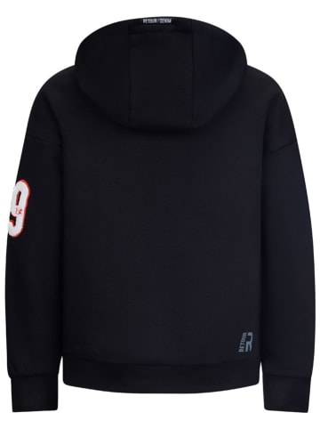 Retour Hoodie in Schwarz
