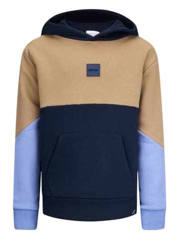 Retour Bluza w kolorze granatowo-błękitno-beżowym