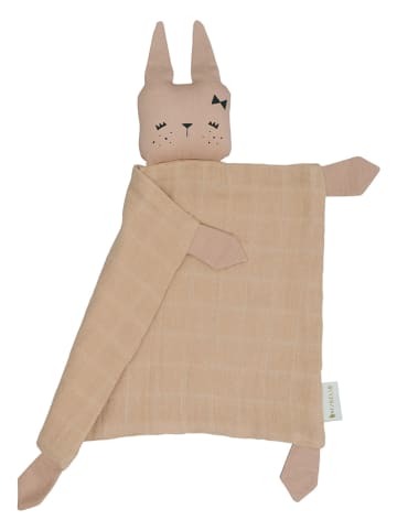 FABELAB Schmusetuch "Bunny" in Rosa - ab Geburt