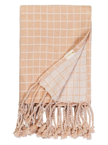FABELAB Babydecke in Rosa/ Beige - (L)110 x (B)80 cm