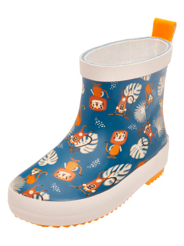 Playshoes Rubberlaarzen donkerblauw/meerkleurig