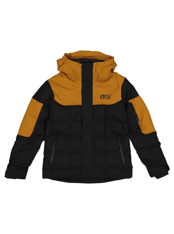 PICTURE Ski-/ Snowboardjacke "Olyver" in Hellbraun/ Schwarz