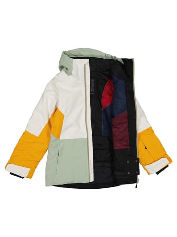 PICTURE Ski-/ Snowboardjacke "Kamelya" in Weiß/ Orange/ Türkis