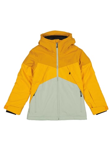 PICTURE Ski-/snowboardjas "Seady" geel/grijs