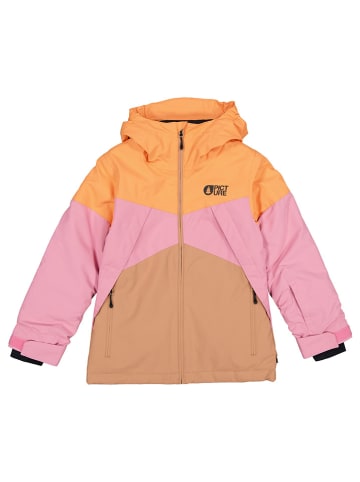 PICTURE Ski-/ Snowboardjacke "Seady" in Orange/ Rosa/ Hellbraun