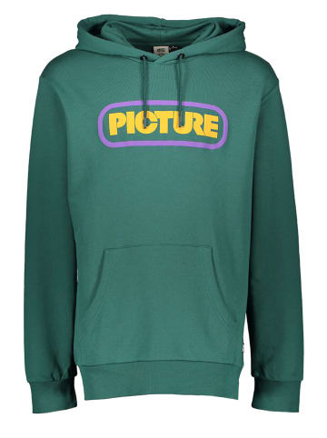 PICTURE Hoodie "Millbrook" turquoise