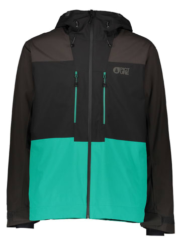 PICTURE Ski-/snowboardjas "Object" zwart/turquoise