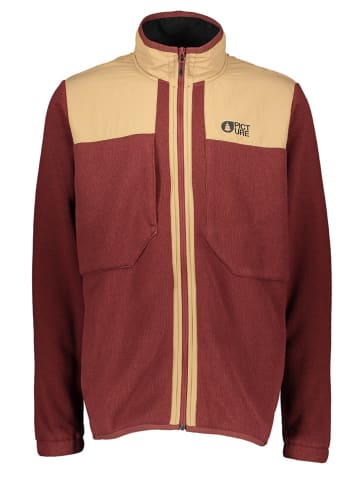 PICTURE Fleece vest "Dauwy" rood
