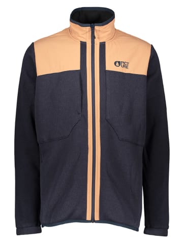 PICTURE Fleece vest "Dauwy" donkerblauw