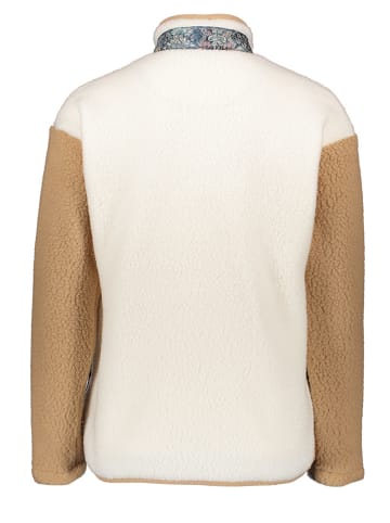PICTURE Fleece trui "Naatil" lichtbruin/crème