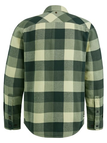 PME Legend Blouse donkergroen/lichtgroen