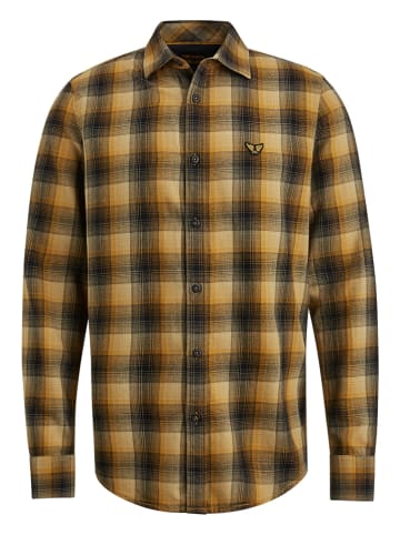 PME Legend Hemd in Schwarz/ Camel