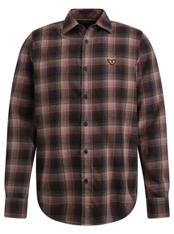 PME Legend Hemd in Schwarz/ Rosa