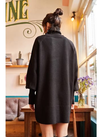 Olalook Strickkleid in Schwarz