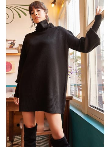 Olalook Strickkleid in Schwarz