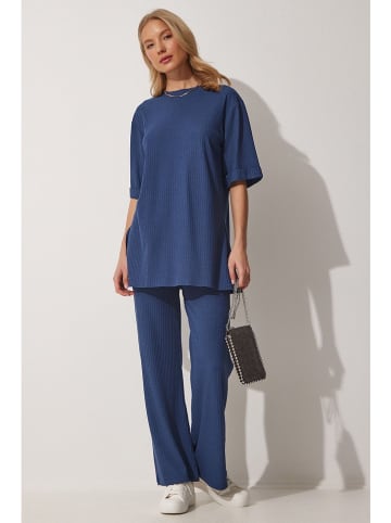 Happiness Istanbul 2-delige outfit blauw