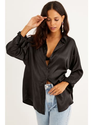 Cool and sexy Bluse in Schwarz