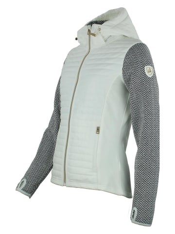 Peak Mountain Hybride jas "Andomo" wit/grijs
