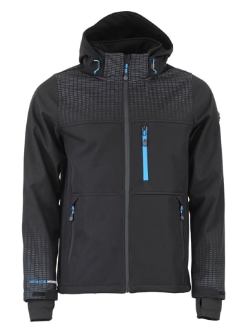 Peak Mountain Softshelljas "Cabra" zwart