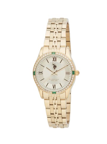 U.S. Polo Assn. Quarzuhr in Gold
