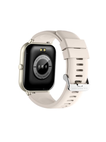 U.S. Polo Assn. Smartwatch w kolorze złoto-kremowym
