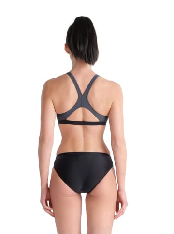 Arena Bikini in Schwarz/ Anthrazit
