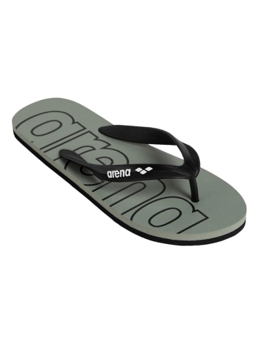 Arena Teenslippers mintgroen/zwart