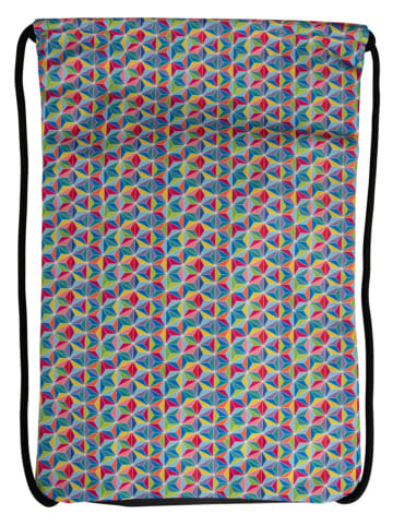 Arena Worek sportowy w kolorze czarnym ze wzorem - 35 x 50 x 10 cm
