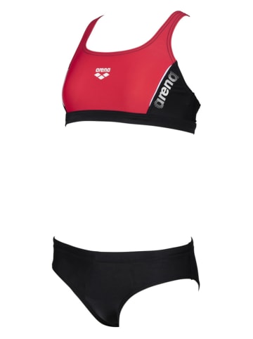 Arena Bikini in Schwarz/ Beere