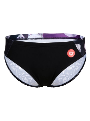 Arena Badehose in Schwarz/ Lila