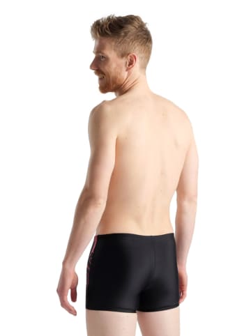 Arena Badehose in Schwarz/ Rot