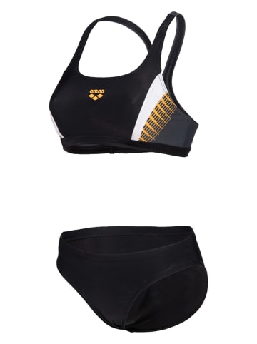 Arena Bikini in Schwarz/ Anthrazit