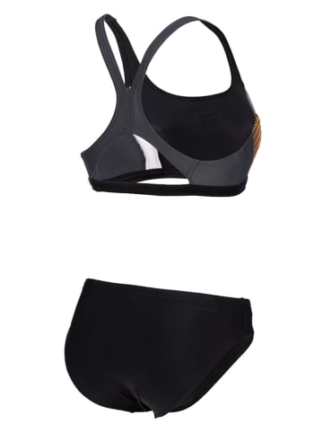 Arena Bikini in Schwarz/ Anthrazit