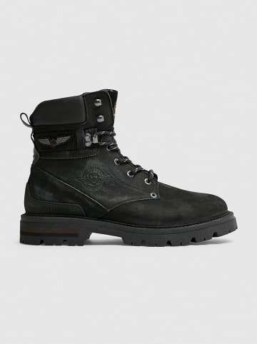 PME Legend Leder-Boots in Schwarz