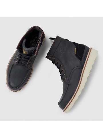 PME Legend Leder-Boots in Schwarz