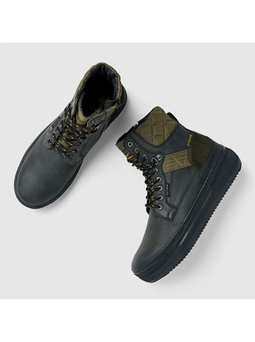 PME Legend Leren boots donkerblauw/groen