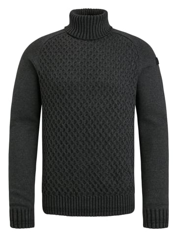 PME Legend Rollkragenpullover in Anthrazit