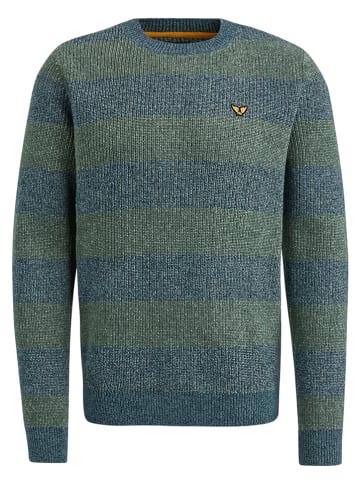 PME Legend Sweter w kolorze niebiesko-zielonym