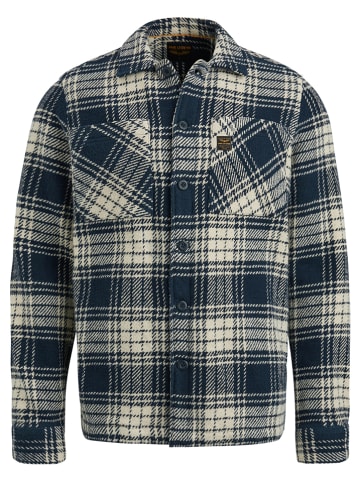 PME Legend Blouse donkerblauw/wit